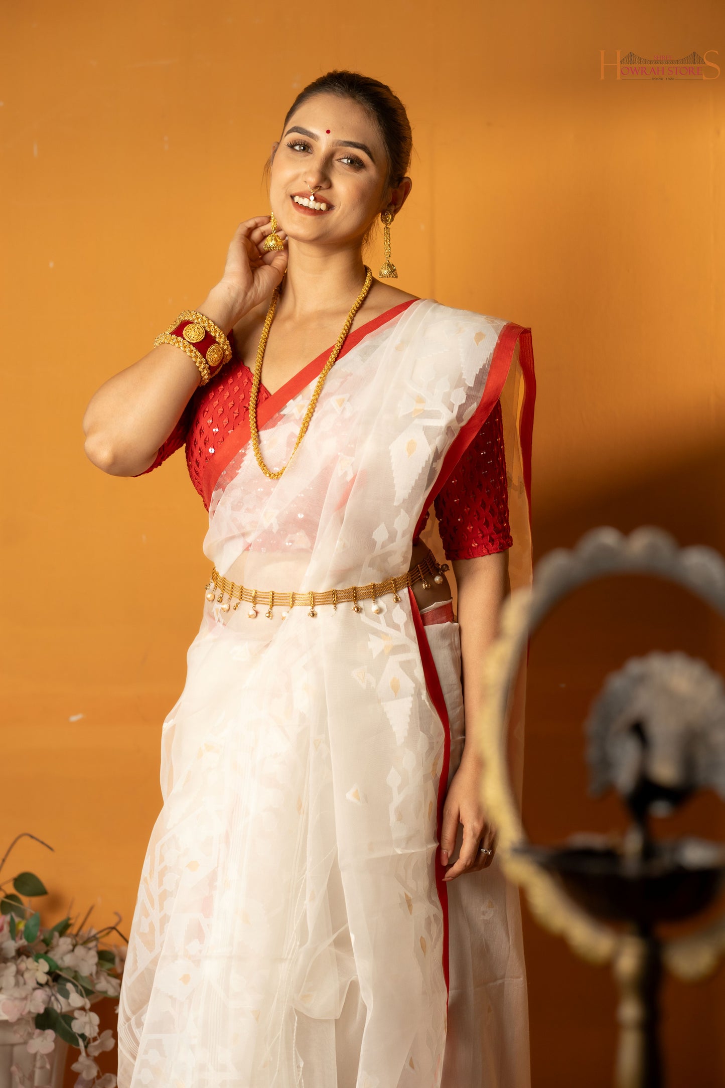 Muslin Dhakai Saree – Timeless Elegance