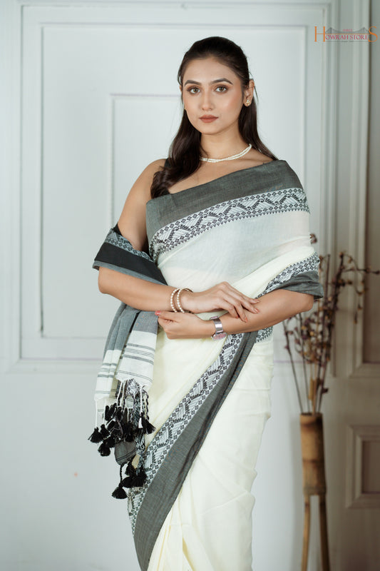 Khadi Cotton Saree – Timeless Simplicity & Comfort