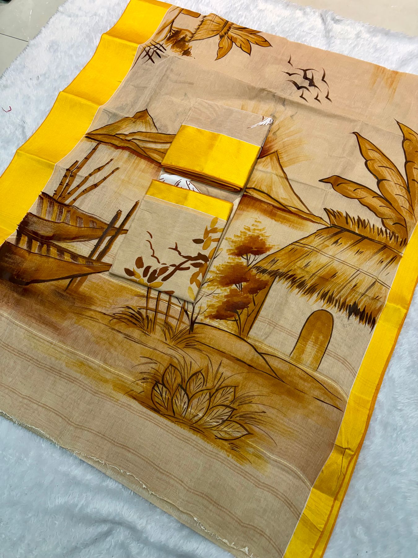 Tant Sarees from the Shree Howrah shelves