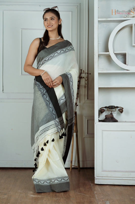 Khadi Cotton Saree – Timeless Simplicity & Comfort