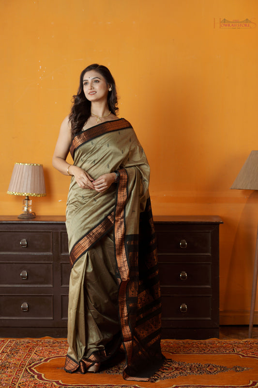 Gadwal Cotton Saree – Tradition in Every Weave