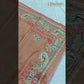 Tissue Organza Saree with Hand Embroidery