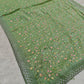 Designer Organza Saree with Kashmiri Work – Grace in Every Thread