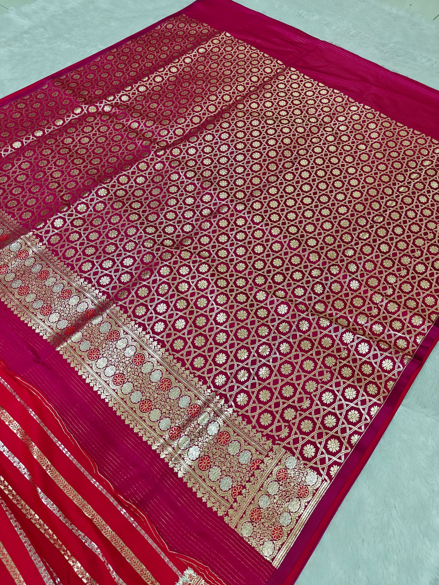 Mashru Katan Silk Saree – Rich Texture, Royal Feel