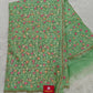 Parsi Embroidery on Organza Silk Saree