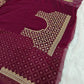 Elegant Radiance in Every Drape – Georgette Saree with Zircon Stone Work