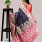 Midnight Blue Banarasi Silk Saree with Blouse Piece