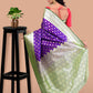 Royal Violet Tanchoi Silk Saree with Blouse Piece