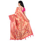 Hot Pink Paithani Silk Saree